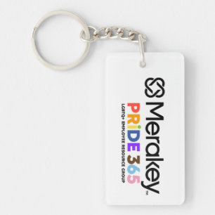 Porte-clés Porte - clé de rectangle Merakey PRIDE