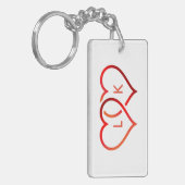 Porte-clés Porte - clé de Red Hearts (Devant gauche)