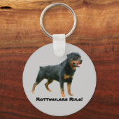 Porte-clés Porte - clé de règle des Rottweilers (Recto)