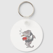 Porte-clés Porte - clé de requin carte (Verso)