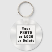 Porte-clés Porte - clé de réunion de classe de logo personnal (Verso)