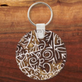 Porte-clés Porte - clé de rêve africain (Recto)