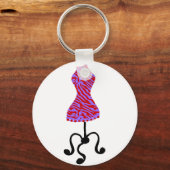 Porte-clés Porte - clé de robe design (Recto)