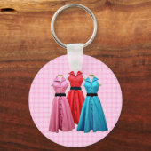 Porte-clés Porte - clé de robes Retro 1950 (Recto)