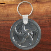 Porte-clés Porte - clé de roue de réglage de pression du mote (Recto)