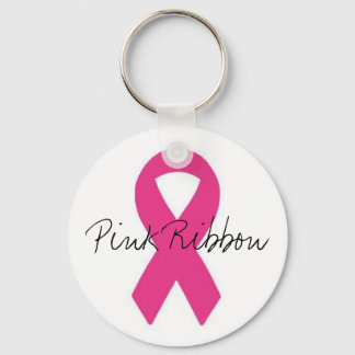 Porte-clés Porte - clé de ruban rose