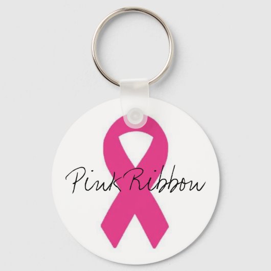 Porte-clés Porte - clé de ruban rose (Recto)