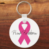 Porte-clés Porte - clé de ruban rose (Recto)