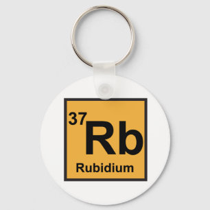 Porte-clés Porte - clé de rubidium