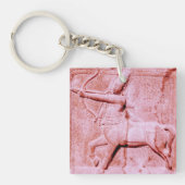 Porte-clés Porte - clé de Sagittarius rose (Devant)