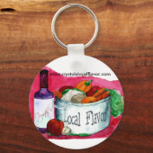 Porte-clés Porte - clé de saveurs locales de Crystal (Recto)