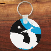 Porte-clés Porte - clé de Scooter Retro Mod (Recto)