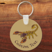 Porte-clés Porte - clé de scorpion de noeud celtique (Recto)