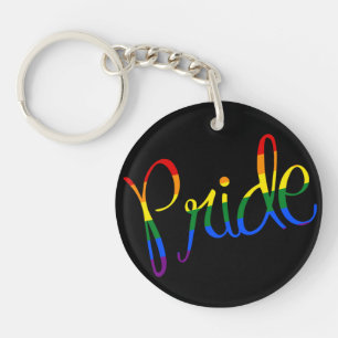 Porte-clés Porte - clé de script LGBT gay pride