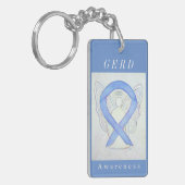 Porte-clés Porte - clé de sensibilisation au flux gastresopha (Devant gauche)