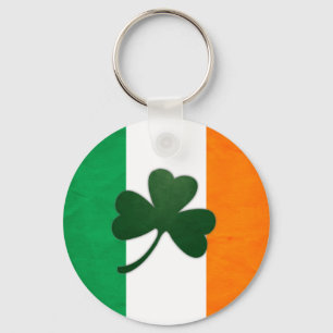 Porte-clés Porte - clé de shamrock de l'Irlande