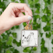 Porte-clés Porte - clé de sic Incipit Pestis (main)