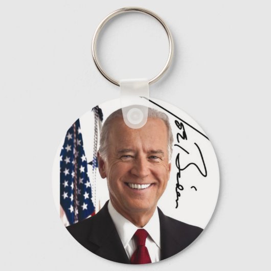 Porte-clés Porte - clé de signature Joe Biden (Recto)