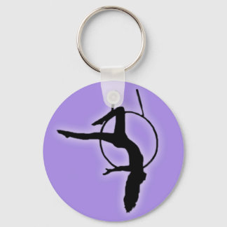 Porte-clés Porte - clé de silhouette de la lyre de Monica Hoo