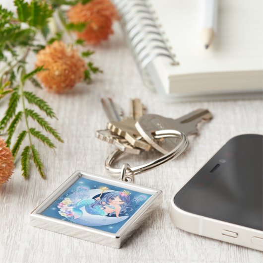 Porte-clés Porte - clé de sirène (Côté)