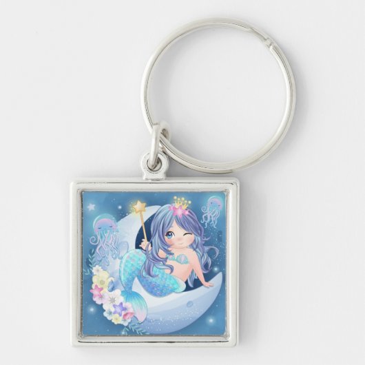 Porte-clés Porte - clé de sirène (Devant)