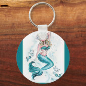 Porte-clés Porte - clé de sirène (Recto)