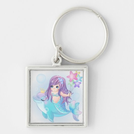 Porte-clés Porte - clé de sirène (Devant)