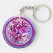 Porte-clés Porte - clé de sirène violet (Dos)