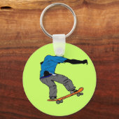 Porte-clés Porte - clé de skateboard (Recto)