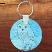 Porte-clés Porte - clé de Snowy Owl (Recto)