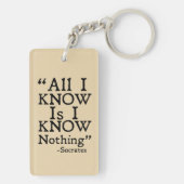 Porte-clés Porte - clé de Socrates (Dos)