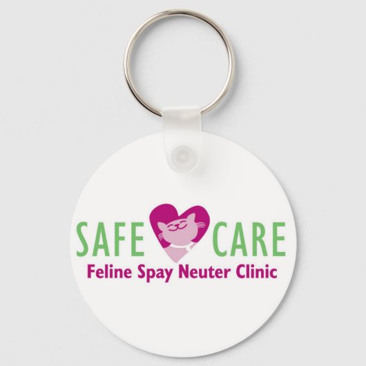 Porte-clés PORTE - CLÉ de soins SAFE (Recto)