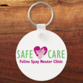 Porte-clés PORTE - CLÉ de soins SAFE (Recto)