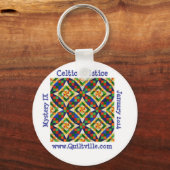 Porte-clés Porte - clé de solstice celtique (Recto)