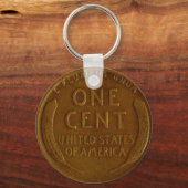 Porte-clés porte - clé de sou de blé américain (Recto)