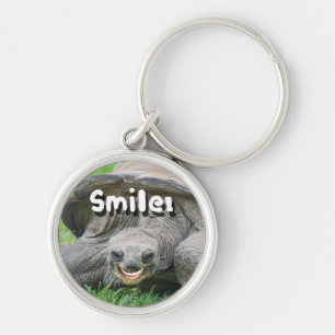 Porte-clés Porte - clé de sourire de tortue