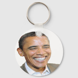 Porte-clés Porte - clé de sourire d'Obama