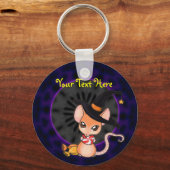 Porte-clés Porte - clé de souris Halloween (Recto)