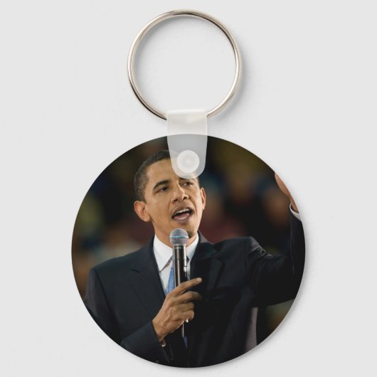 Porte-clés Porte - clé de soutien du président Barack Obama (Recto)
