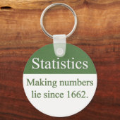 Porte-clés Porte - clé de statistiques (Recto)