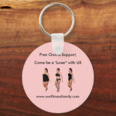 Porte-clés Porte - clé de support (Recto)