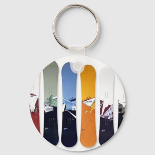 Porte-clés porte - clé de surf des neiges