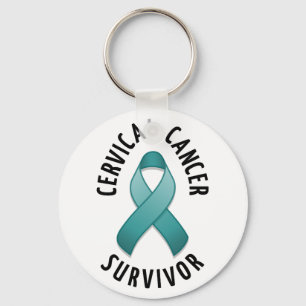 Porte-clés Porte - clé de survivant de cancer du col de