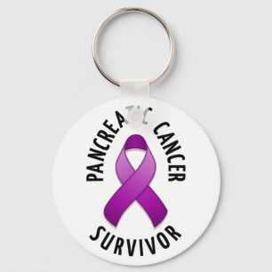 Porte-clés Porte - clé de survivant de Cancer pancréatique