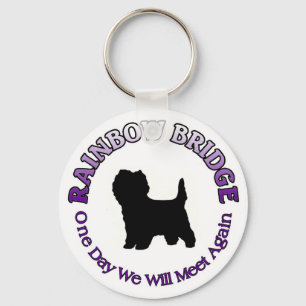 PORTE-CLÉS PORTE - CLÉ DE SYMPATHIE DE PONT EN ARC-EN-CIEL D