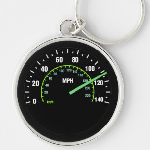 Porte-clés Porte - clé de tachymètre de voiture