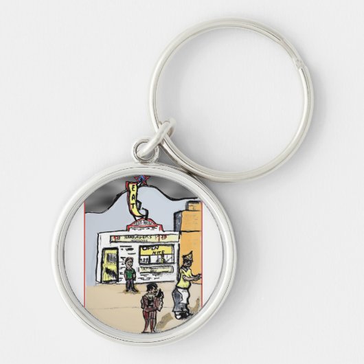 Porte-clés porte - clé de taverne du Texas (Devant)