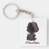 Porte-clés Porte - clé de #TeamCletus (Devant)