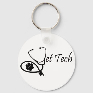 PORTE-CLÉS PORTE - CLÉ DE TECH DE VÉTÉRINAIRE