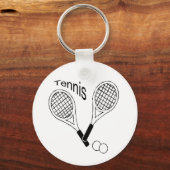Porte-clés porte - clé de tennis (Recto)